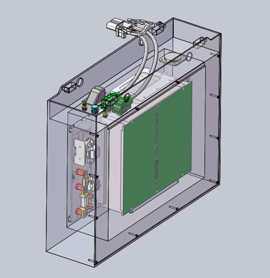 T20APの側面の永続的なリチウム電池24V150Ah EK-BZ-P060 （8個のリチウム鉄の隣酸塩電池細胞が付いている標準モジュール）