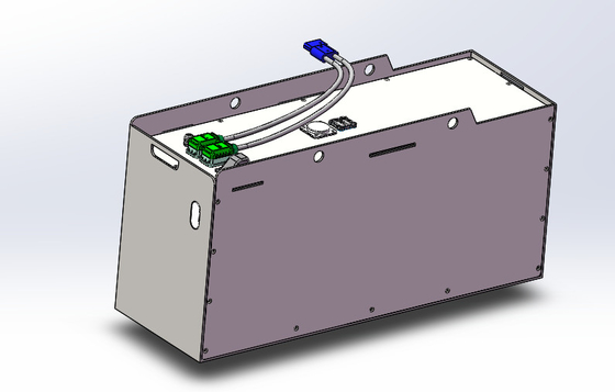 フォークリフトのリチウム イオン電池のシステム安定性の安全48V270Ah