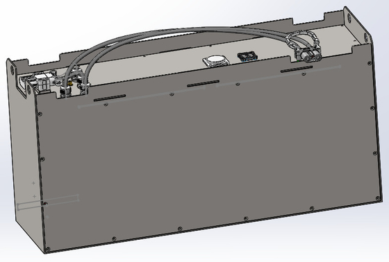 深い周期のフォークリフトのリチウム電池2000倍1180mmx344mmx590mm