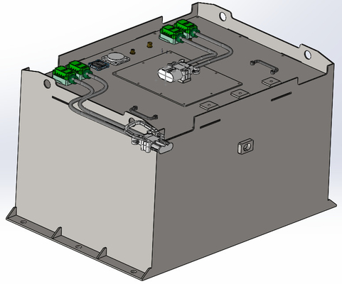 カスタマイズされた48v450ah積込み機電池970mmx673mmx566mm