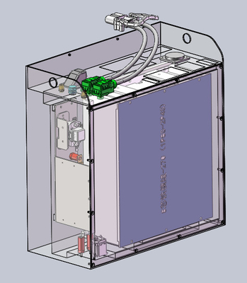 2cトラクターのリチウム電池24v270ah李イオン隣酸塩電池