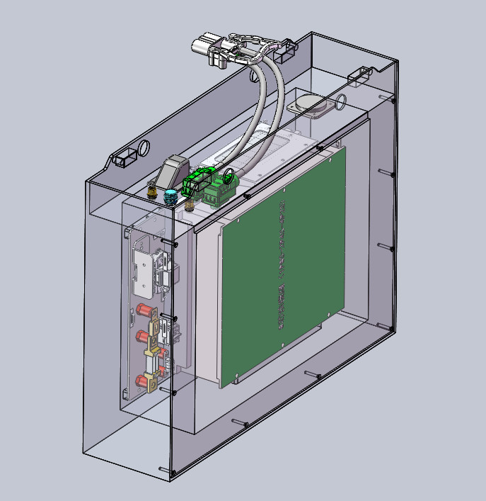 T20APの側面の永続的なリチウム電池24V150Ah EK-BZ-P060 （8個のリチウム鉄の隣酸塩電池細胞が付いている標準モジュール）